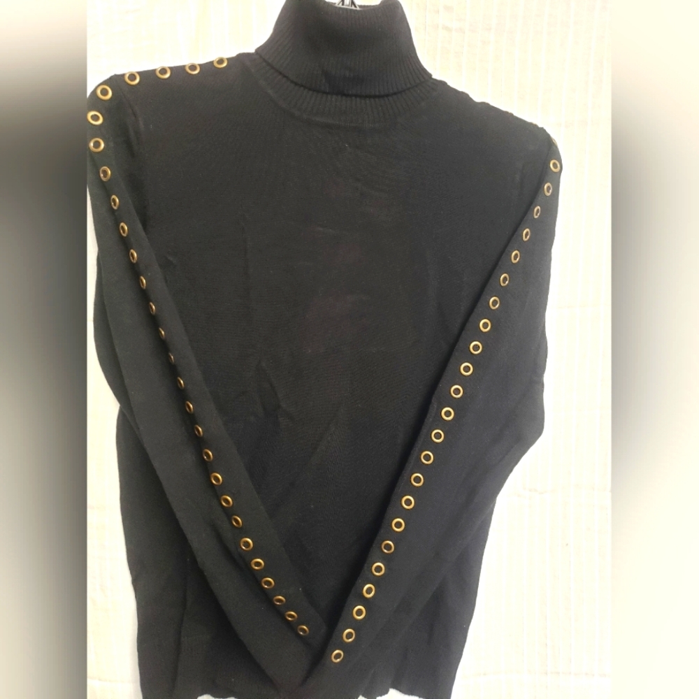 Woman turtleneck sweater